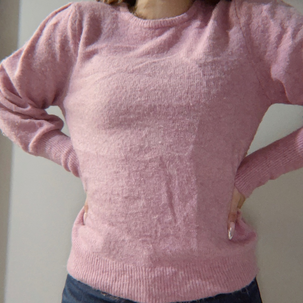 Soft pink sweater